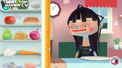 Toca Kitchen 2 Game App for Kids, iPhone iPad / Android Kids GamePlay