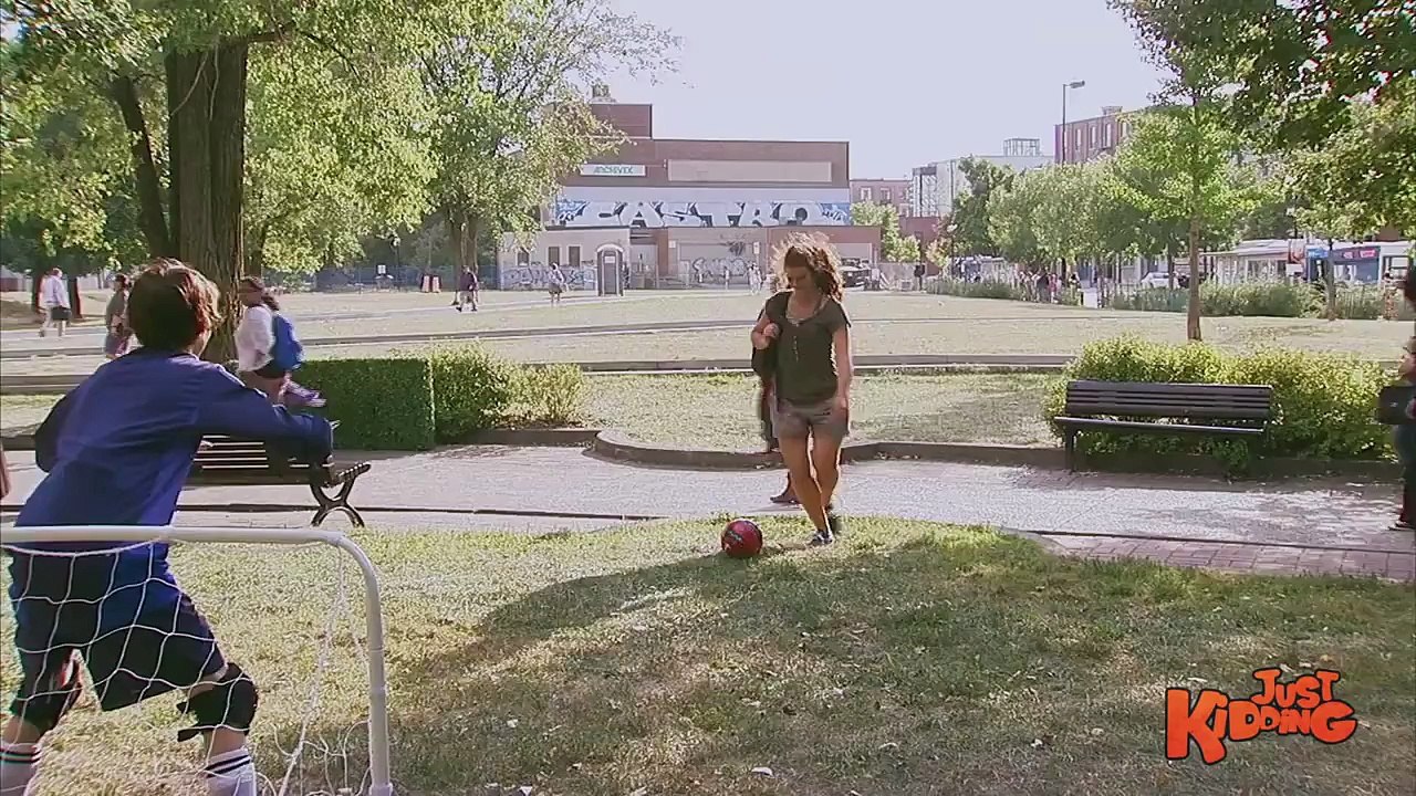 Soccer/Water Ball Prank