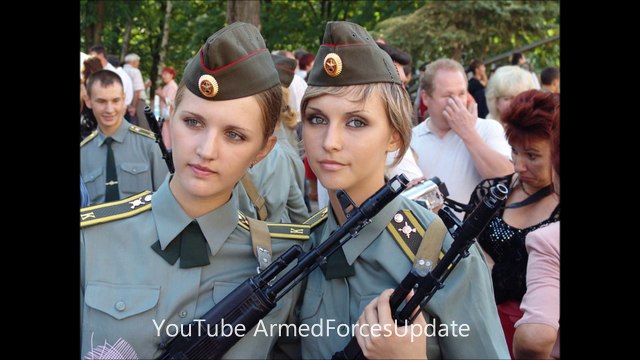 Sexy Army ♥ Russian Military Women ♥ Beautiful Uniform Wonderful girls Dangerous hot Femal