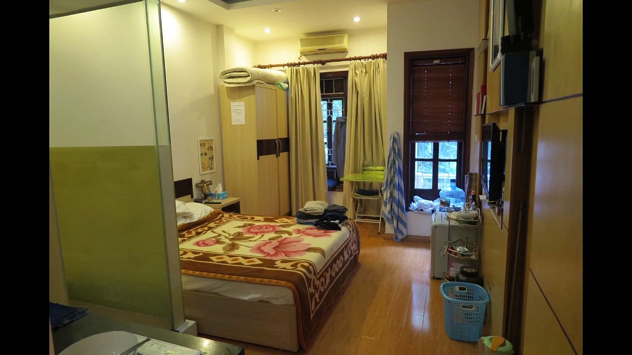 Balcony, bright fully furnished apartment for rent in Hoan Kiem, Hanoi, Vietnam