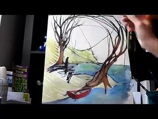 Aww - Mom makes masterpieces out of her daughter's doodles