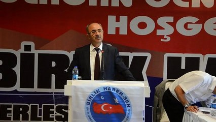 BÜNYAN BELEDİYE BAŞKANI ŞİNASİ GÜLCÜOĞLU BİRLİK HABER SEN KONGRESİNDE