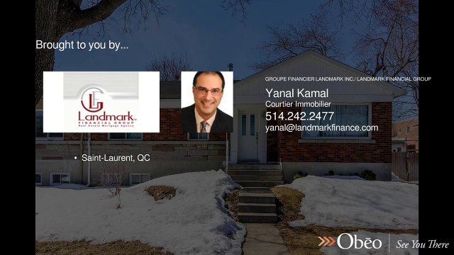 1340 RUE LEPINE Saint-Laurent QC H4L4N6 - Yanal Kamal