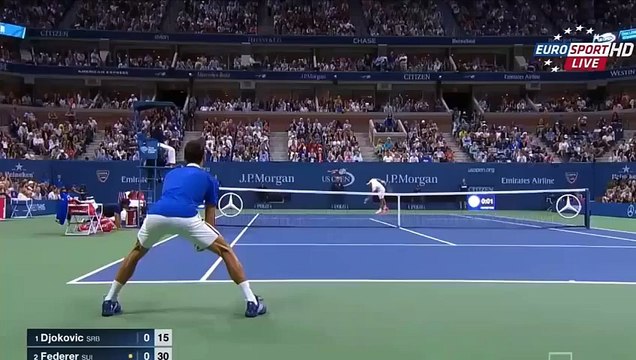 Novak Djokovic vs Roger Federer Highlights US OPEN 2015 FINAL