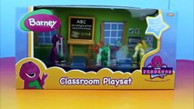 Barney Classroom Playset with Baby Bop Riff & BJ sing-along ABC's Alphabet