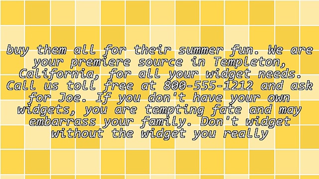 Business Ads: Use a Strong Call to Action