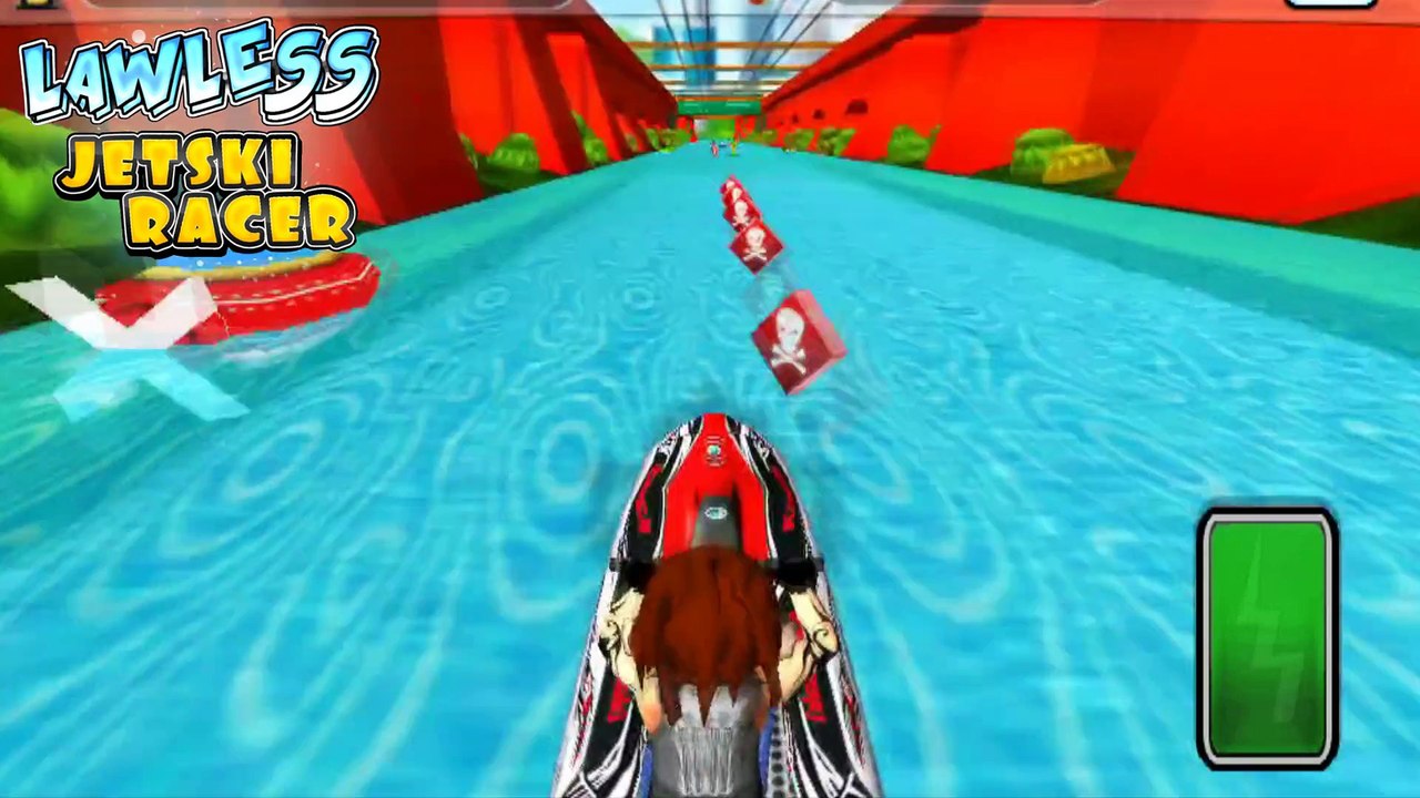 Lawless Jetski Racer -Free ( 3d Stunt Race Games for Boys and Girls ) trailer 1