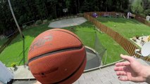 GoPro- Basketball Trampoline Trickshots with Kevin Libertowski