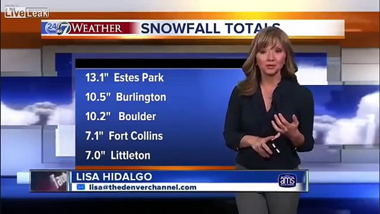 Crazy Dancing weather Lady Funny News Blooper lol weather lady