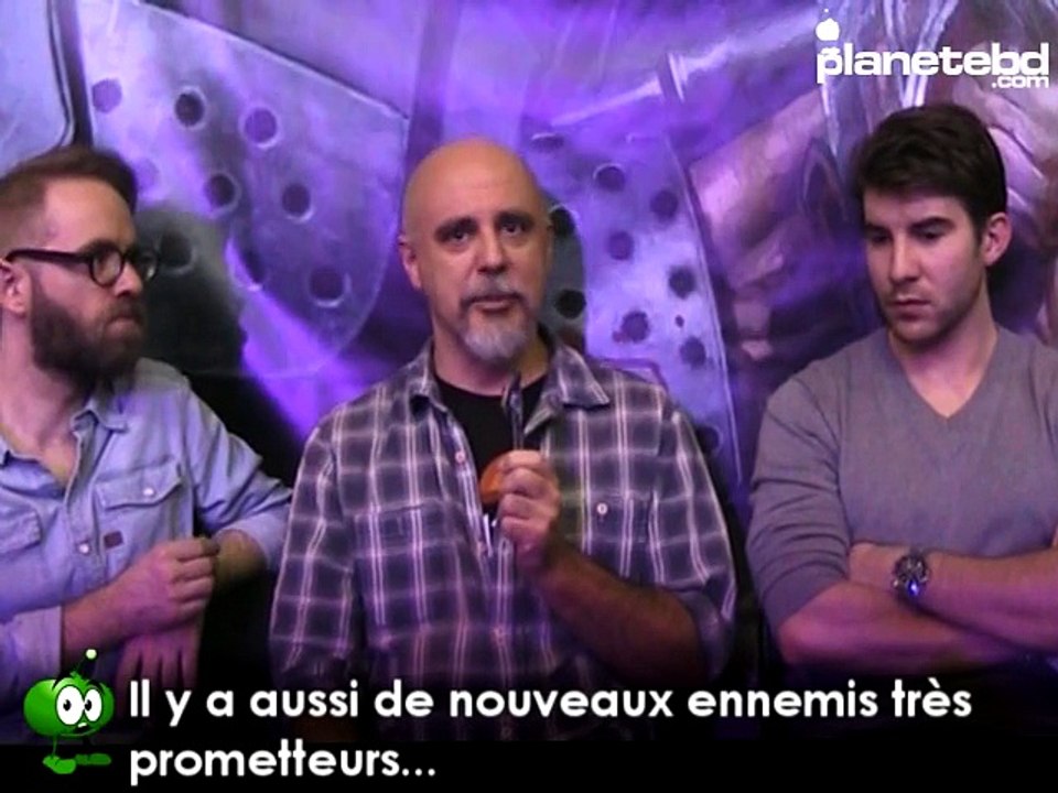 Jerry Frissen, Niko Henrichon & Valentin Sécher (Méta-Baron) en interview sur PlaneteBD.com