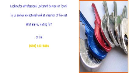 24 Hour Emergency Locksmith Service in Bensenville, IL