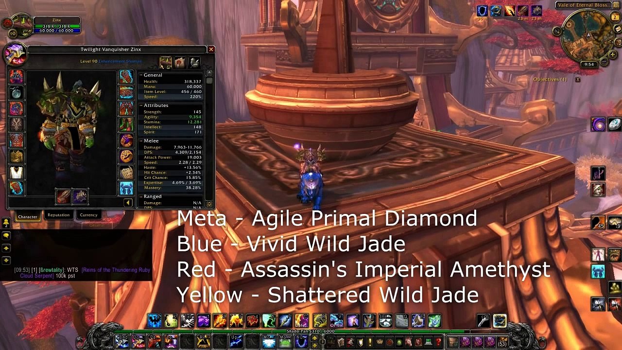 90 Enhancement Shaman PvP Talents/Rotation/Macros/Gems