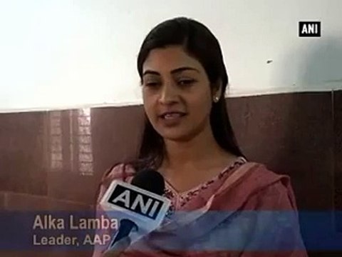 Aam Aadmi Party | Alka Lamba Questions to Modhi Govt.