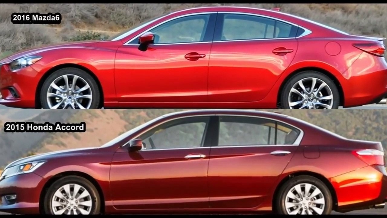 2016 Mazda6 VS 2015 Honda Accord & DESIGN!