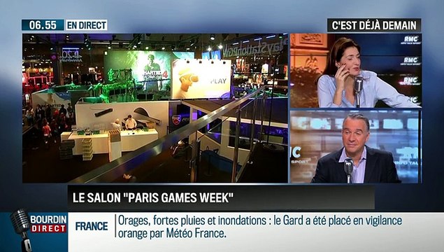 La chronique de Frédéric Simottel: La réalité virtuelle mise en avant lors de la Paris Games Week - 28/10