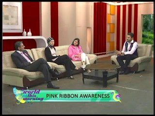 World This Morning - Pink Ribbon Awareness