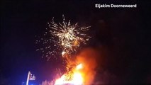 Fireworks set off in house fire in the Netherlands