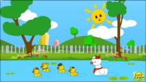 Five Little Ducks Went Out One Day - Nursery Rhymes with Lyrics