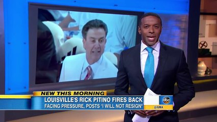 Louisville Basketball Coach Speaks Out