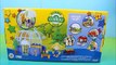 Caillou's greenhouse playset caillou gilbert the cat, plants, flowers, trees