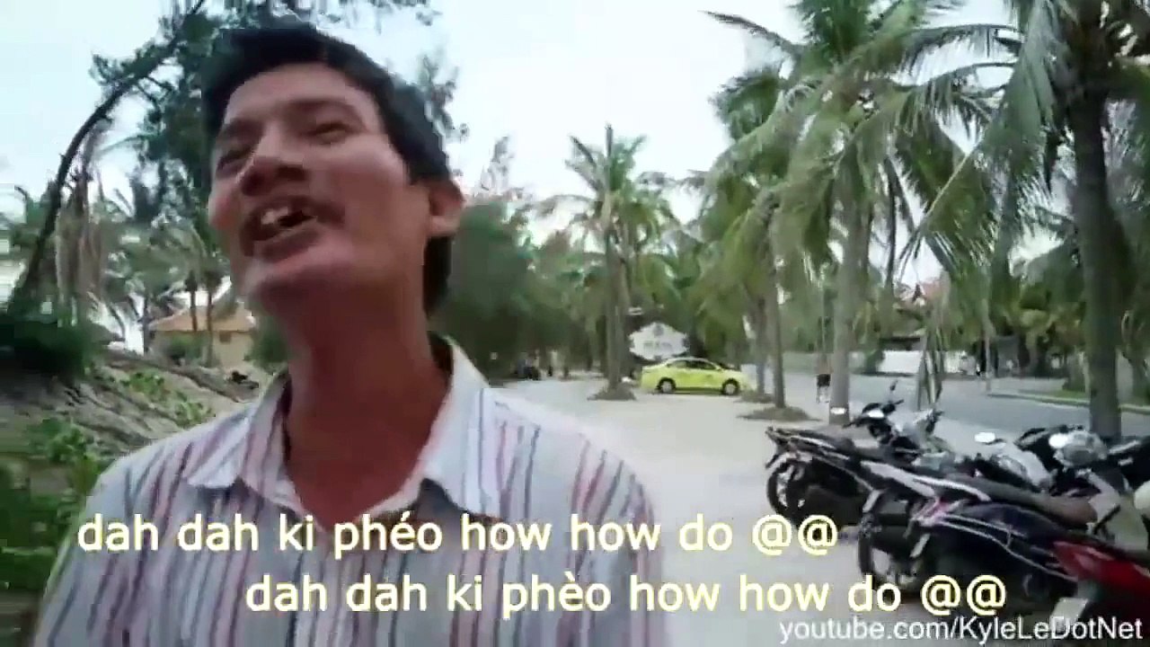 Siêu hài - Về đâu mái tóc người thương tiếng Anh