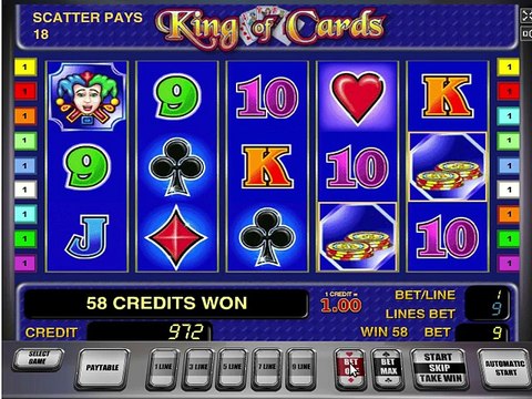 King of Cards slot at stargames online