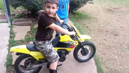Kid Plows Into a Fence With His Dirt Bike-Amazing Videos-Funny Videos Collection