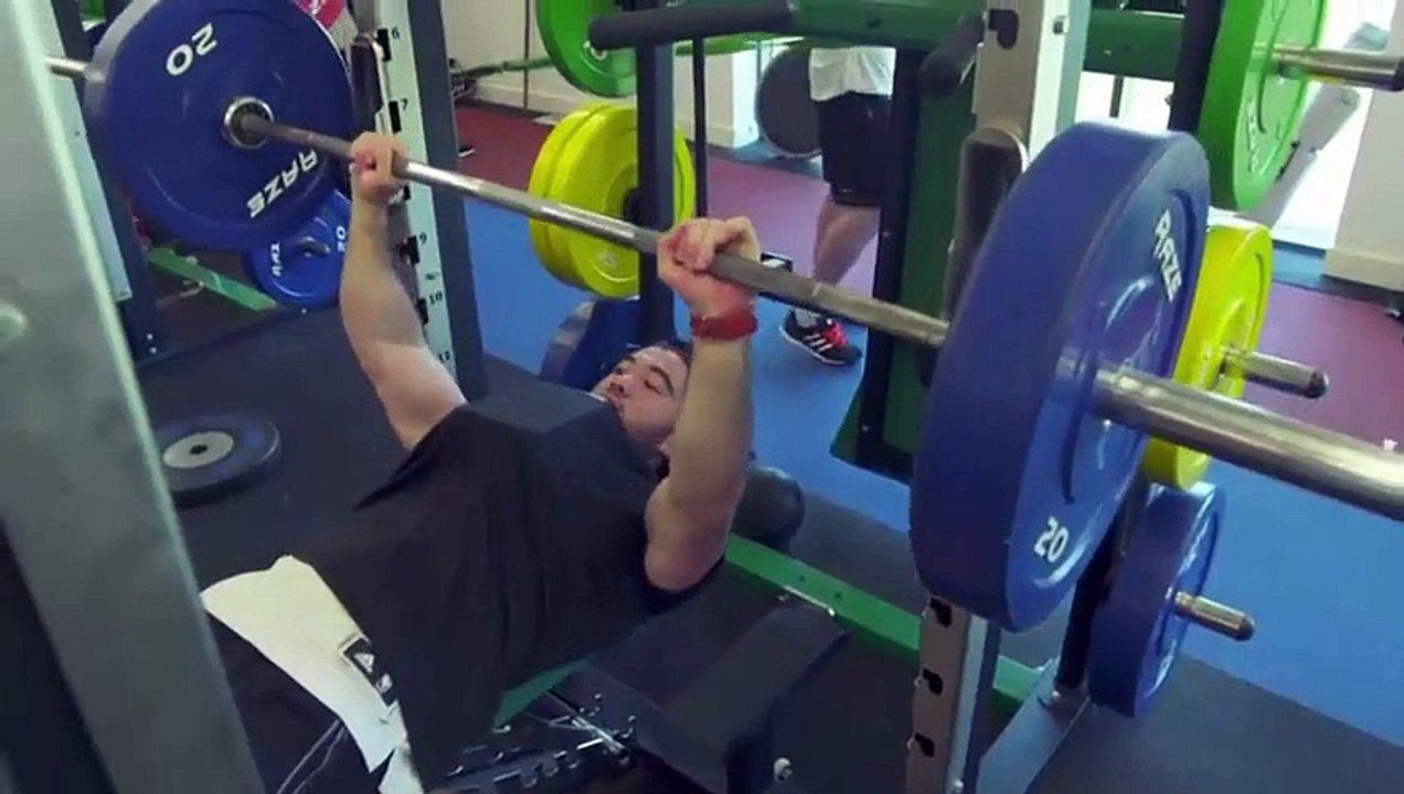 The All Blacks hit the gym as they prepare for RWC final
