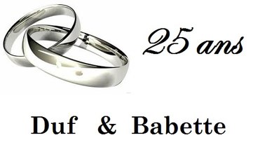 Duf & Babette Noces d'Argent