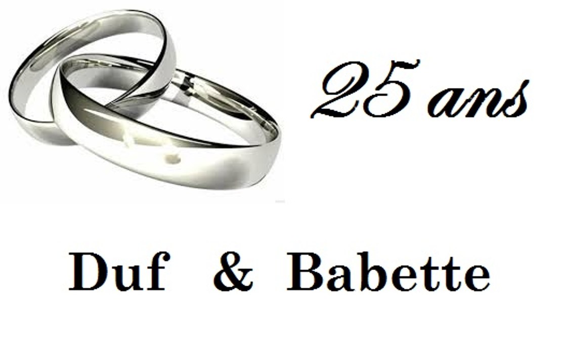 Duf & Babette Noces d'Argent