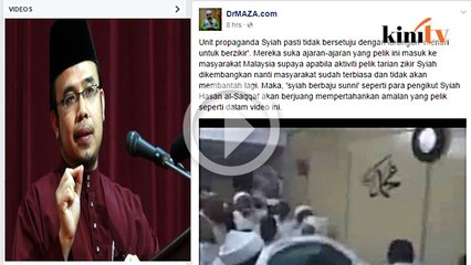 Zikir menari: Mufti dakwa golongan Syiah