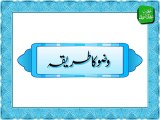 How to do Ablution for Kids in Urdu? (Wuzu Ka Tareeqa) -  وضو کا طریقہ