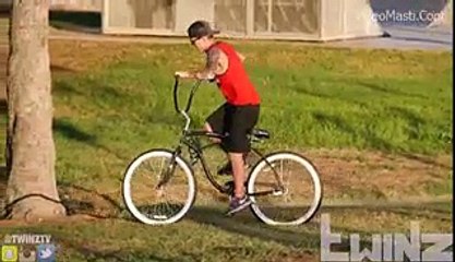 Very Funny Bike Thief Prank On Black People - Must Watch 2015