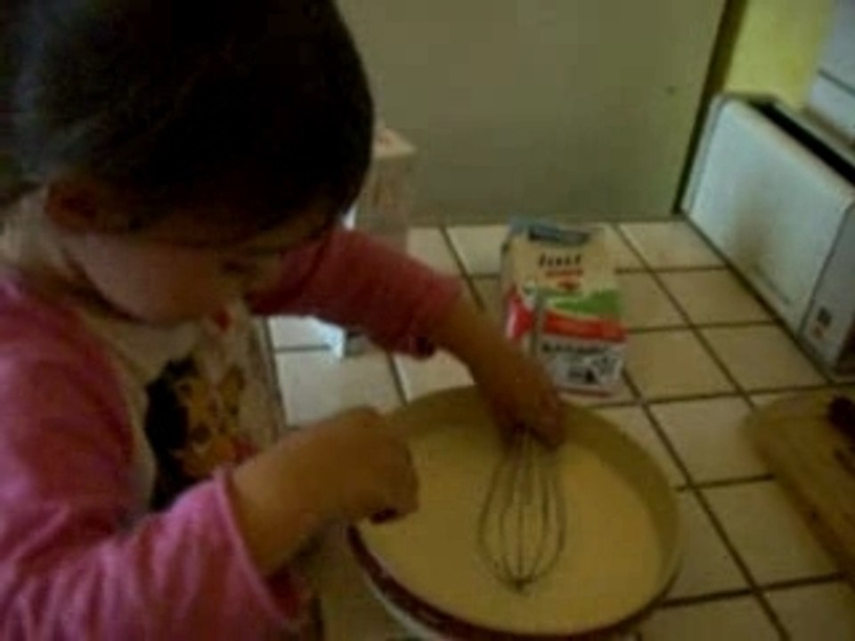 En cuisine, c'est encore moi le chef !!!