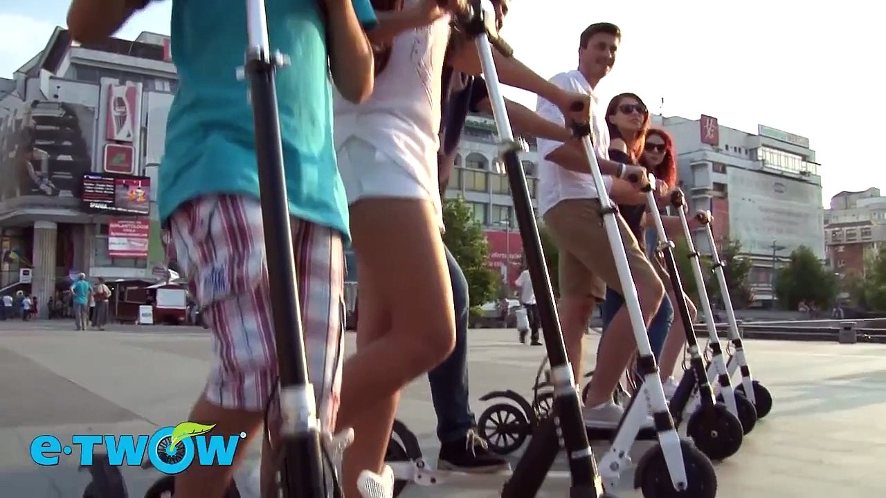 Patinete etwow | Prueba y funcionamiento en ciudad | Tecnocio.com