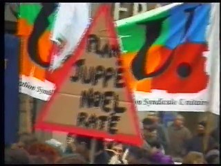 Une phase du combat pour une Protection Sociale  dans la Solidarité.– Décembre 1995