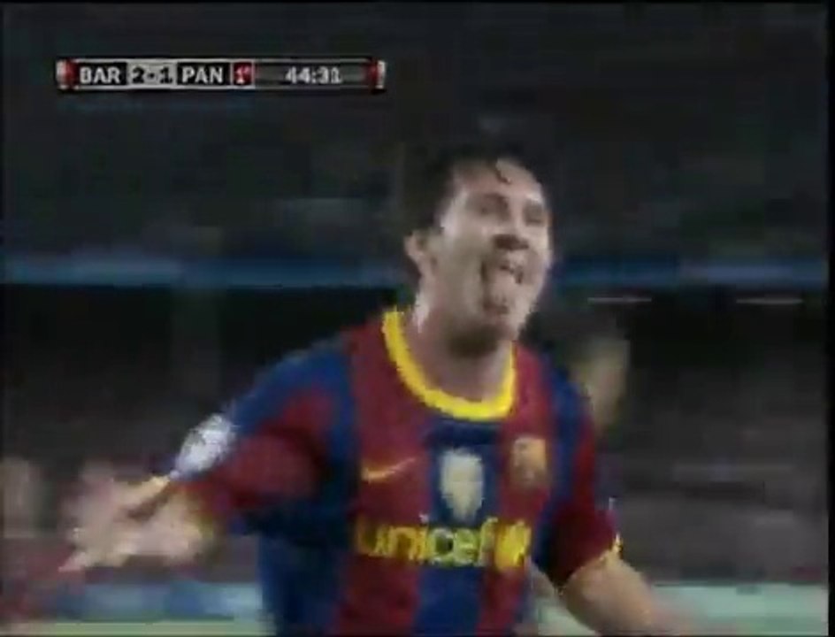 FC Barcelona 5- 1 Panathinaikos Athens - CL 2010/11 - group stage