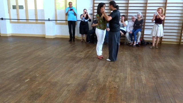 N' LINEA Anglet CIT n° 1 du 26-09-2015 avec les maestros argentins Roque Castellano et Giselle gatica-Lujan