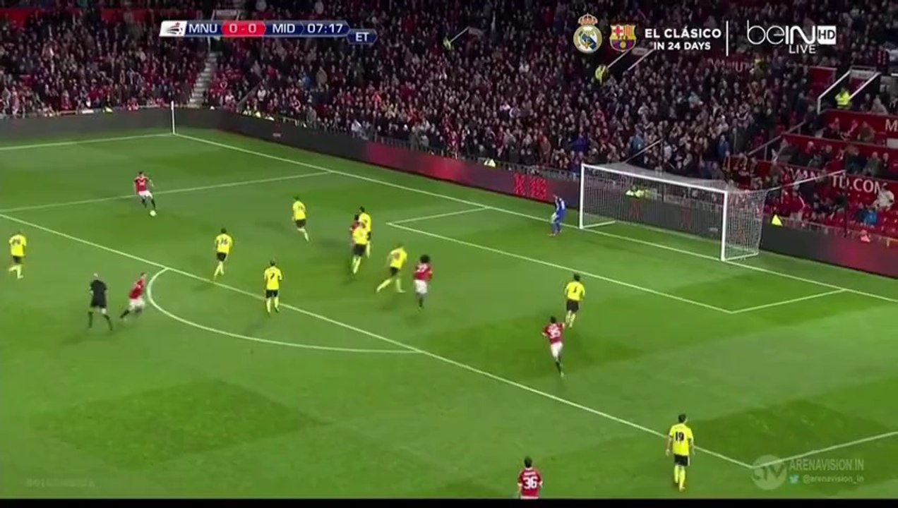 Manchester United 0 0 Middlesbrough Pk 1 3 Hd Full English Highlights Capital One Cup 28 10 15 Hd Video Dailymotion