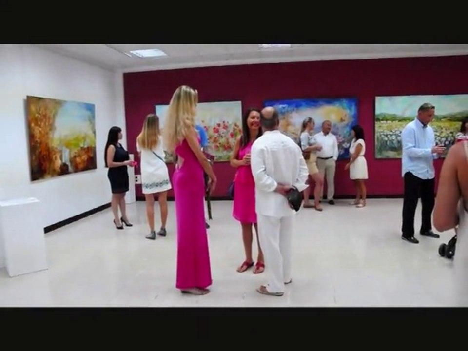 Anfisa-art's Zinchenko Exposicion de Pinturas - Выставка картин-HD