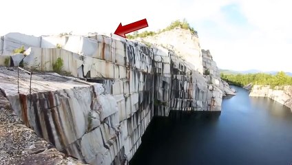 110 Foot Cliff Jump  Nope City