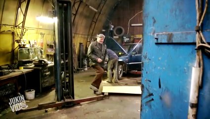 Autoshop Scare Prank  Shots Fired