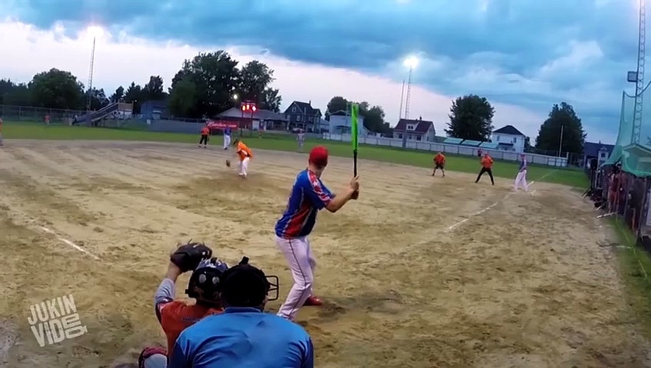 Backwards Swing Home Run  Switch Hitter