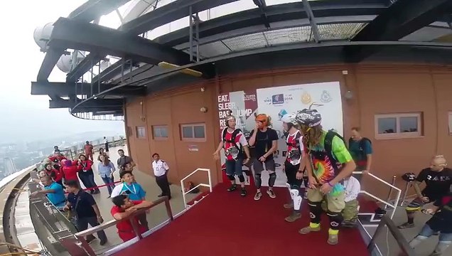 Base Jumper Huge Mistake Fail Jumping