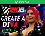 WWE 2K16 - create a diva parte 1