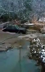 Laver sa voiture dans la nature
