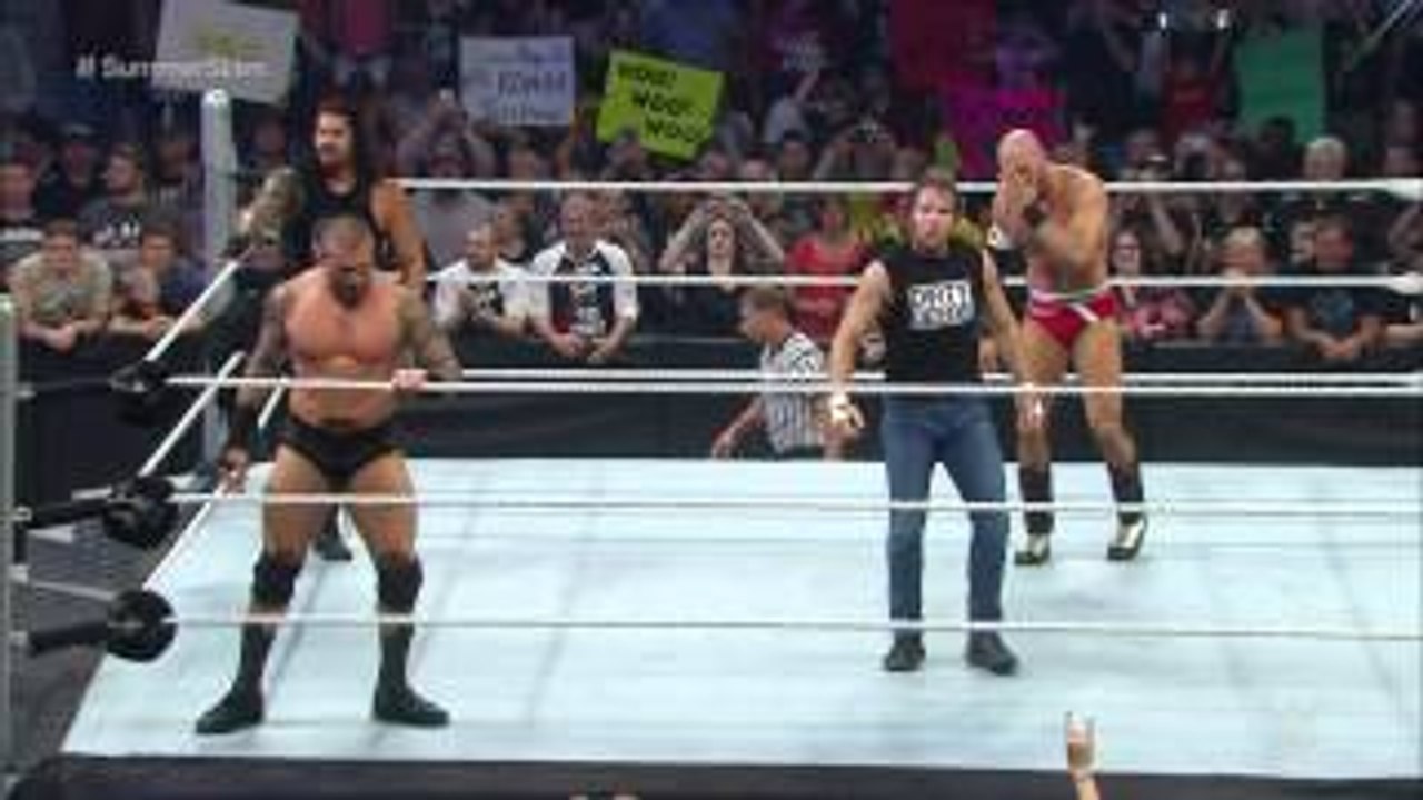 Demon Kane vs. Seth Rollins - Lumberjack Match: Raw,