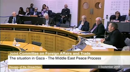 Richard Boyd Barrett TD challenges Israeli ambassador at Oireachtas committee - X99TV