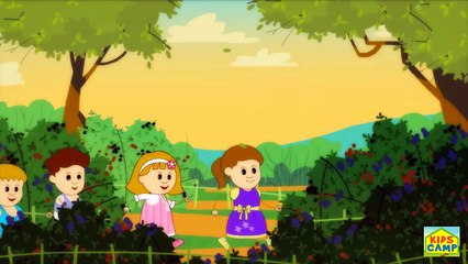 Here We Go Round The Mulberry Bush | Nursery Rhymes | Popular Nursery Rhymes by KidsCamp