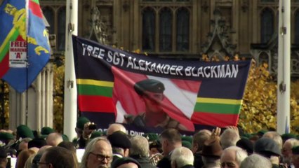 Alex Blackman protestor: 'He was just doing his job'